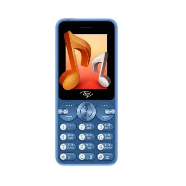 Itel Muzik 400  - Blue, 1 Year