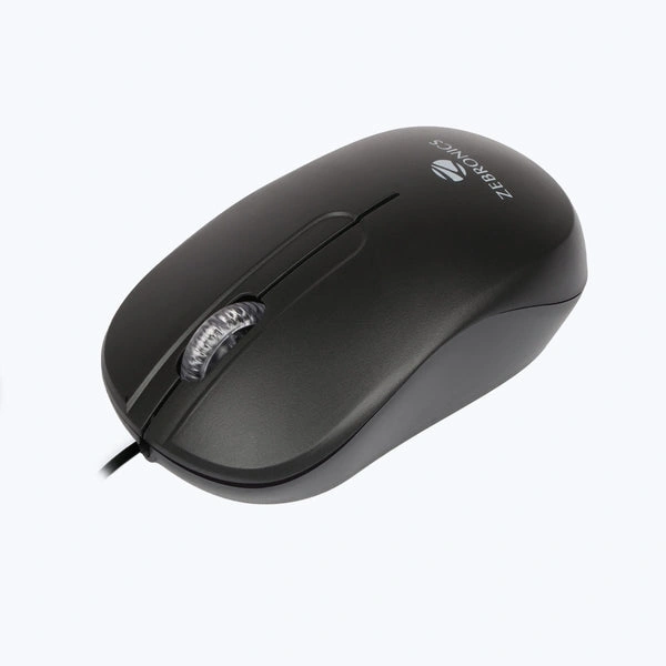 Zebronics Sprint Mouse - Black, No