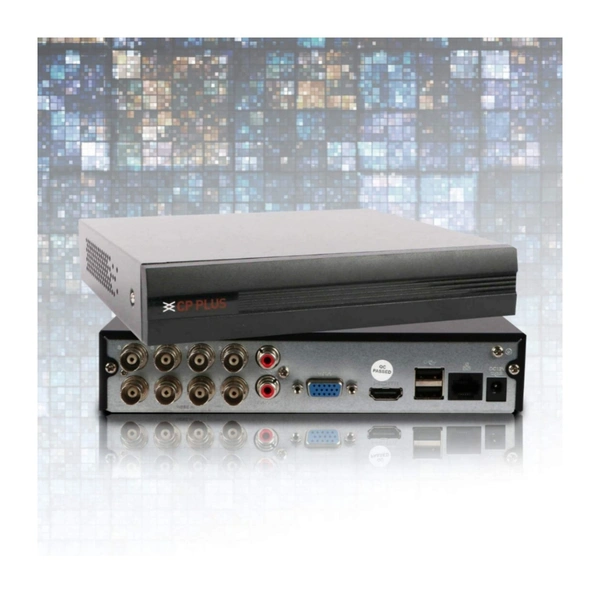 CP Plus 8 Channel DVR 2mp Supported  - 1 Year