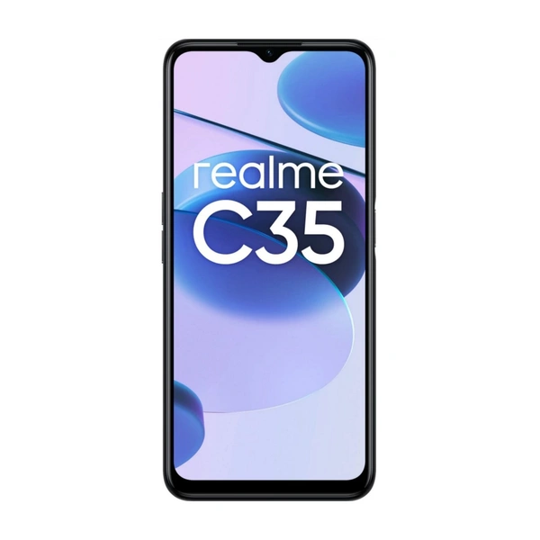 Realme C35 - 4GB 64GB, 1 Year, Glowing Black