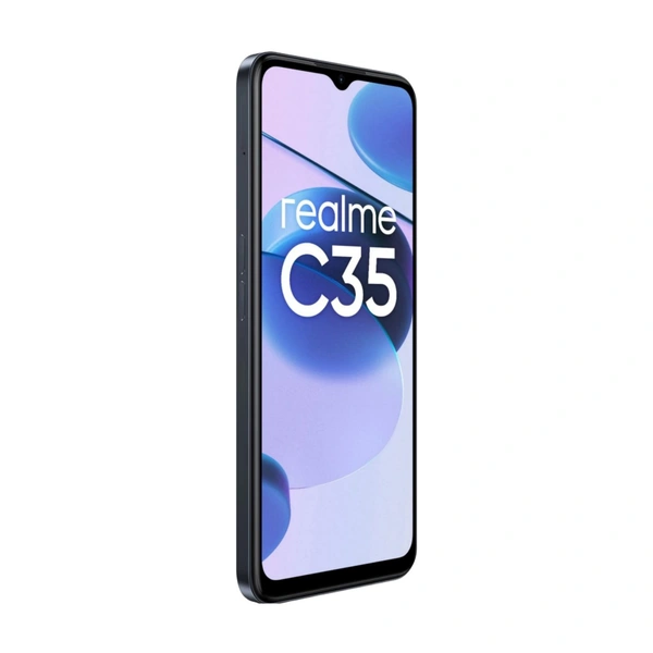 Realme C35 - 4GB 64GB, 1 Year, Glowing Black