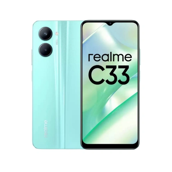 Realme C33 - Aqua Blue, 4GB / 64GB, 1 Year