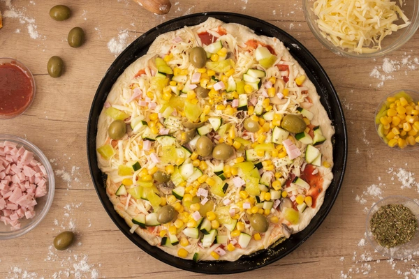 Corn Pizza