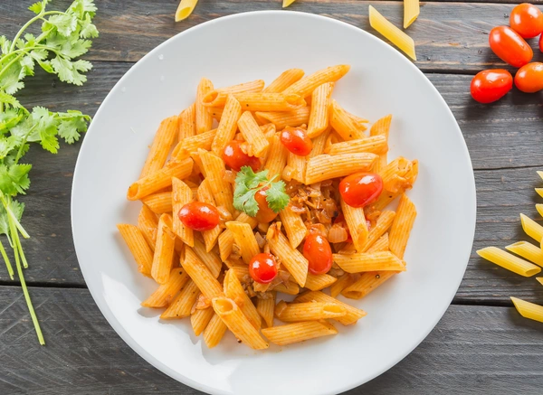 Masala Fries Pasta