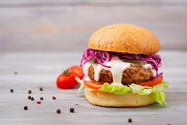 Cheesy Creamy Burger