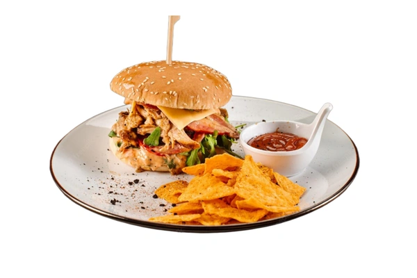 Chips Burger