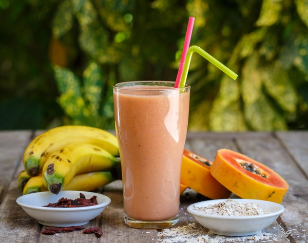 Papita Banana Mix Shake