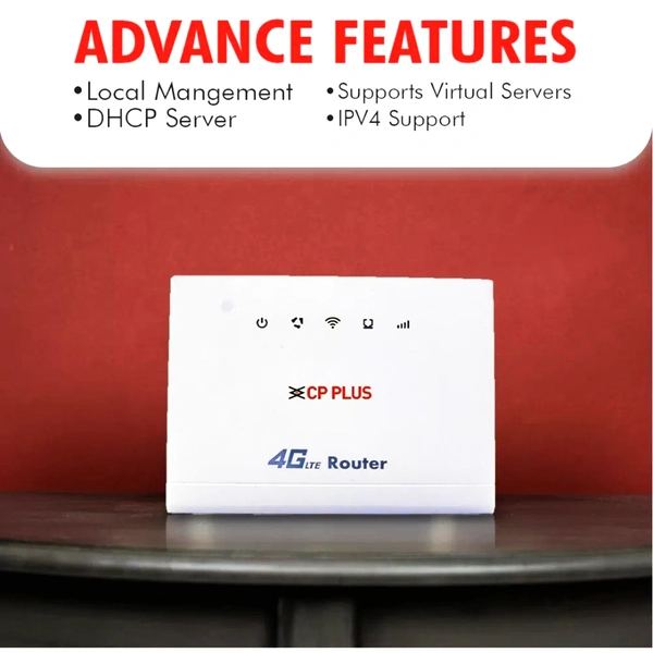 CP Plus 4G Router - 1 Year