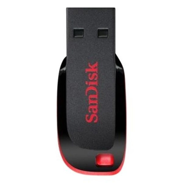 SanDisk Cruzer Blade SDCZ50-008G-I35 8GB USB 2.0 Pen Drive - 8GB, 3 Month