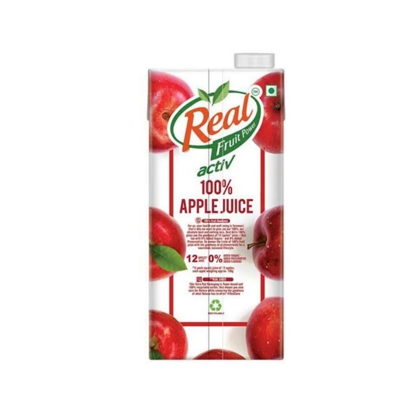 Real 100% Apple Juice - 1L