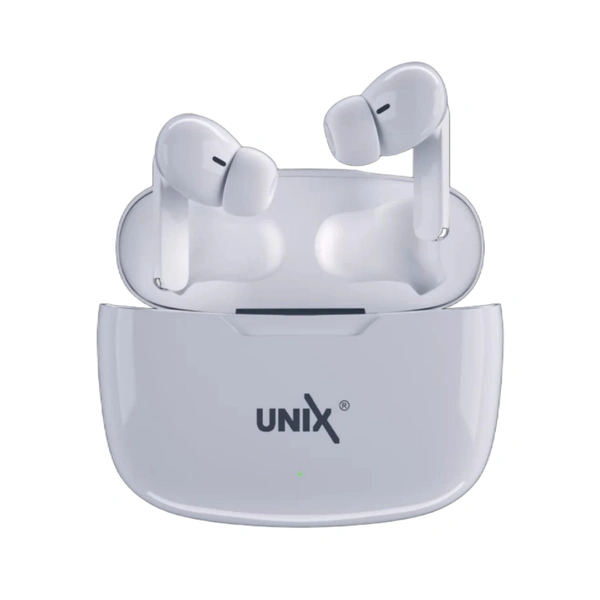 Unix UX-W4 Wireless Earbuds - White, 6 Month