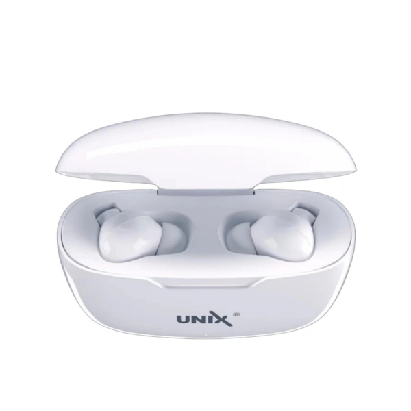 Unix UX-W4 Wireless Earbuds - White, 6 Month