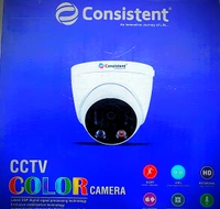 Consistent  4 MP + IP Dome Camera + Night Vision +Mic Indoor IP Camera - 1 Year
