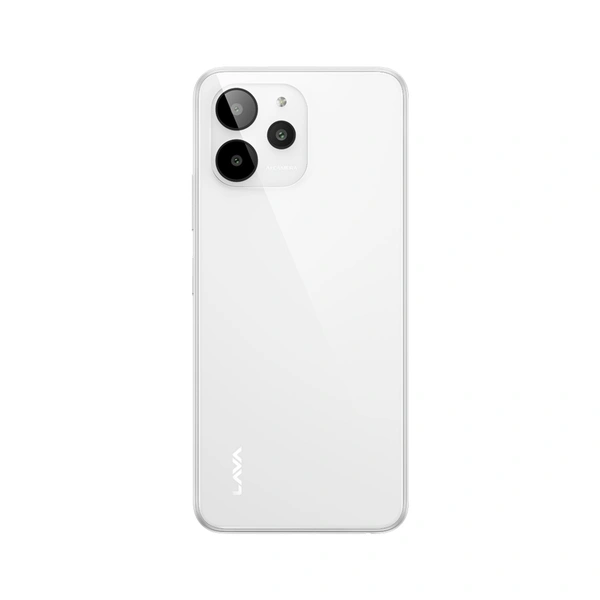 Lava Yuva 2 Pro - Glass White, 4GB+3GB* Ram / 64GB Rom, 1 Year