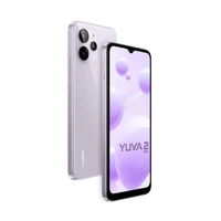 Lava Yuva 2 Pro - Glass Lavender, 4GB+3GB* Ram / 64GB Rom, 1 Year