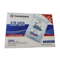 Consistent  3 TB CCTV & Desktop Internal Hard Disk Drive  - 2 Year