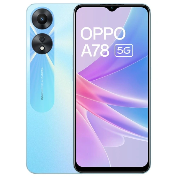 Oppo A78 5G - Glowing Blue, 6GB / 128GB, 1 Year