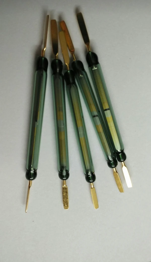 Reed Switches - 52mm, Green, NO