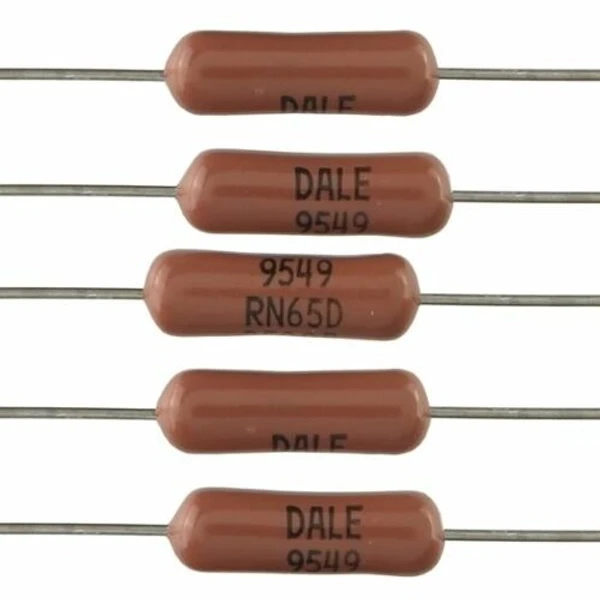 10k/6w Wire Wound Resistors - PRC, Brown, Axial Leaded