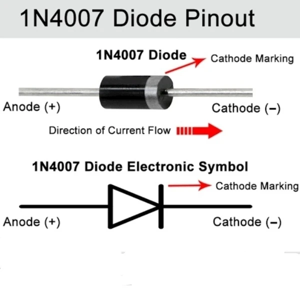 1N4007S Diode - Do-214, HornBy