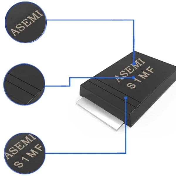 S1MF Diode - SMD, Hottech