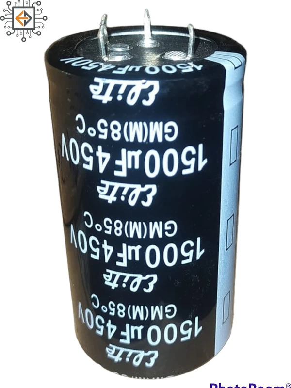 1500uf/450v Electrolytic Capacitor  - 45*80, 85°c, ELITE