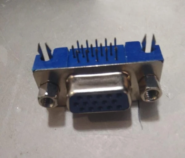 15 Pin VGA Connector F  - R/A