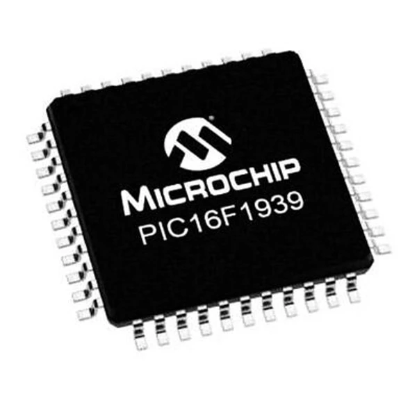 PIC16F1939 IC - TQFP, Microchip, PIC16F1939-I/PT