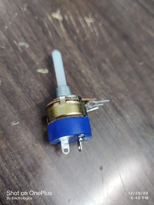 A10K Potentiometer On/Off - 20mm, Fine