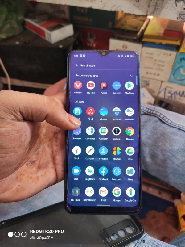 Vivo Y20  - Blue