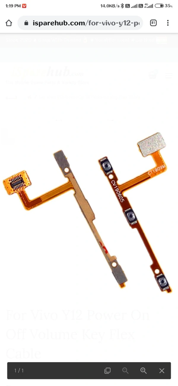 Oppo F5 power Key - All, 6 months