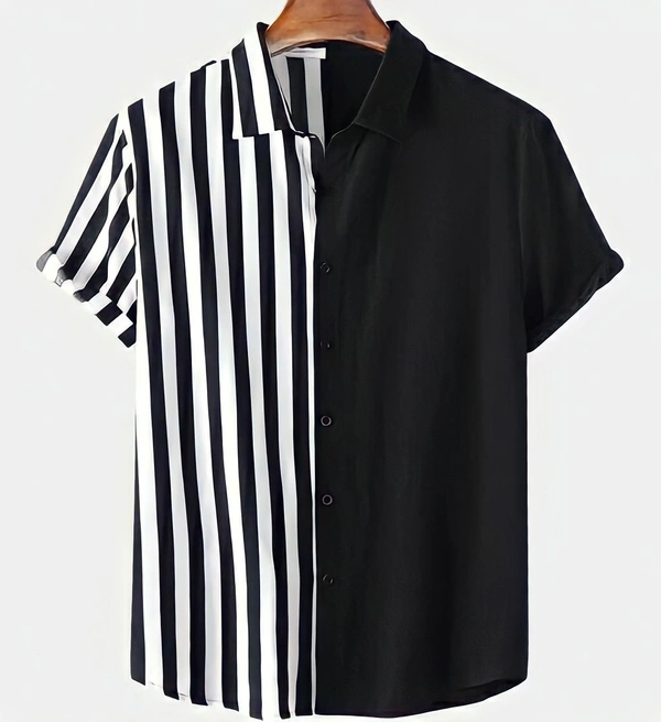 Printed Shirt for Men - L