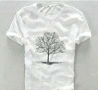 Navy Tree T Shirt - black, M