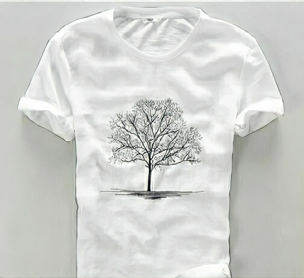 Navy Tree T Shirt - black, M