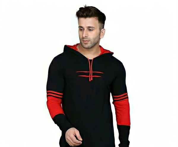 Trendy Mens T-shirt - black, M