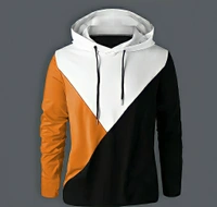 EYEBOGLER Men's Hooded Neck Cotton Blended   - red, L