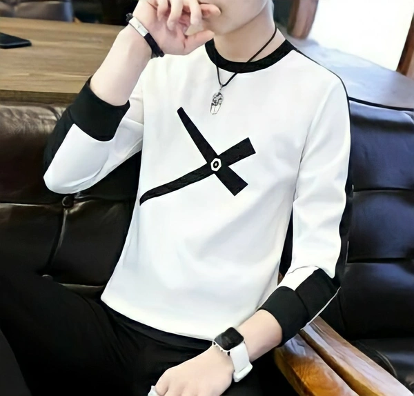 Ruggstar Best Selling Cotton Full Sleeve T-Shirt for men - M