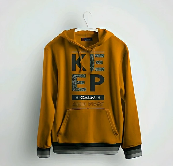 Keep Calm Hoodie For Men - M