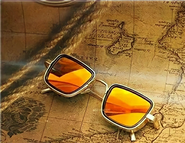 Metal Body Square Sunglass