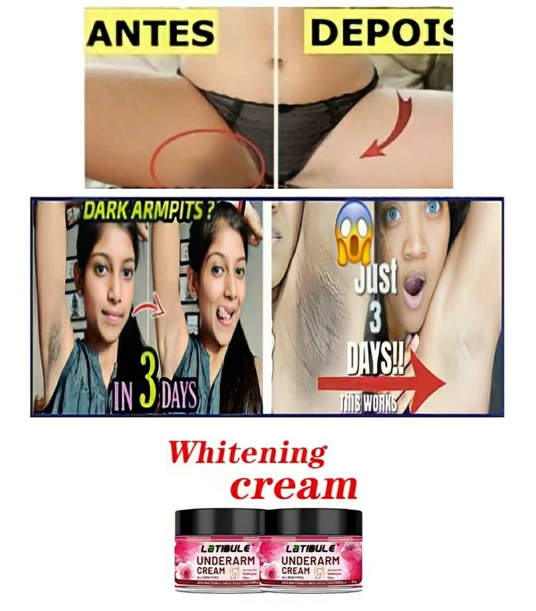 Latibule Advanced Under-Arm Whitening Cream (Pack of 2) 