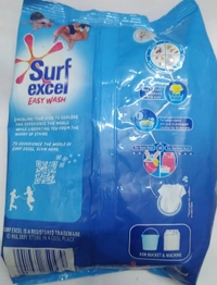 Surf Excel Easy Wash Detergent Powder (সার্ফ এক্সেল সার্ফ) - 500 gm (৫০০ গ্রাম), Pouch (পাউচ)
