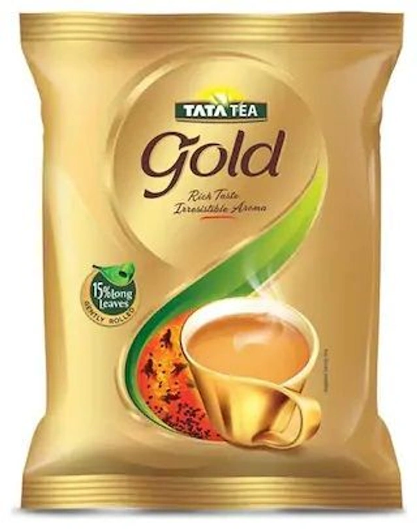 Tata Tea Gold Regular (টাটা টি গোল্ড চা পাতা) - Pouch (পাউচ), 19 gm (১৯ গ্রাম), March,2023, 15 Months