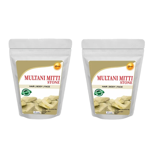 OEHB Multani Mitti Powder(Fuller's Earth) 100g (Pack of 2 Each-50g)