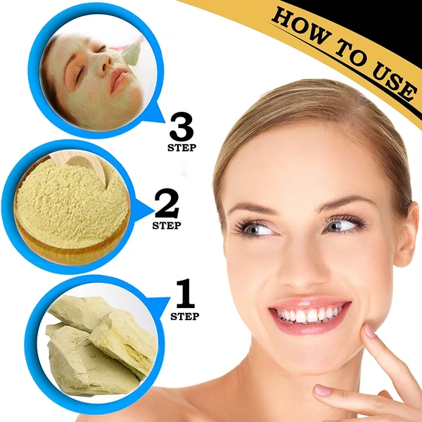 OEHB Multani Mitti Powder(Fuller's Earth) 100g (Pack of 2 Each-50g)