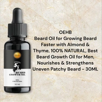 OEHB Beard & Hair Growth Oil, 30ml