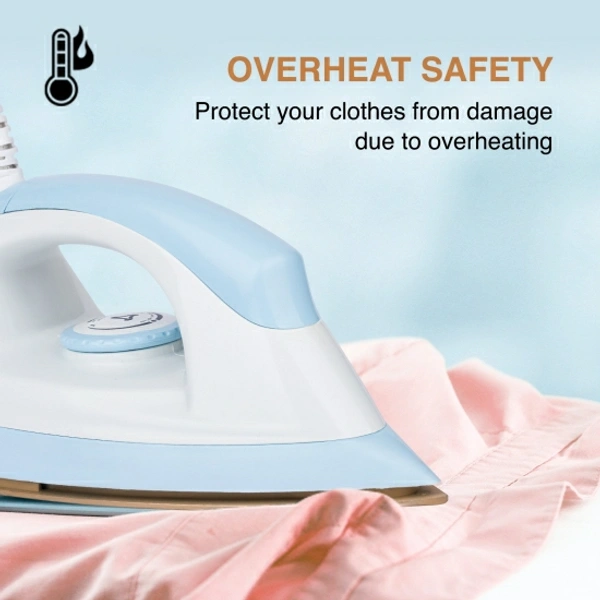 Syska Dry Iron - White Blue