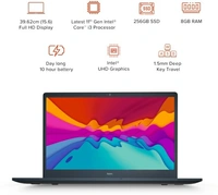 RedmiBook 15 e-Learning Edition Core i3 11th Gen - (8 GB/256 GB SSD/Windows 10 Home) Thin and Light LaptopStylish & Portable Thin and Light Laptop15.6 inch Full HD Anti glare display, 81.8% Screen to Body ratio and DC DimmingLight Laptop without Optical Disk Drive7 day seller replacement policy/brand assistance for device issues*, No questions asked. - Black, 15.6 inches