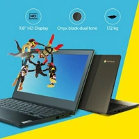 Lenovo IdeaPad 3 Chromebook Celeron Dual Core - (4 GB/64 GB EMMC Storage/Chrome OS) CB 11IGL05 Thin and Light LaptopStylish & Portable Thin and Light Laptop11.6 Inch HD TN 250nits Anti-glareLight Laptop without Optical Disk Drive7 Days Replacement Policy, No questions asked. - Black, 11.6 inches