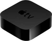 Apple TV 4K 64GBBluetooth 5.0 | IR transmitter Remote.A12 Bionic chip with 64-bit architectureRechargeable battery providing months of battery life on a single charge for remote.802.11ax Wi-Fi 6 with MIMO; simultaneous dual band (2.4GHz and 5GHz)Compatible with HD and UHD TVs with HDMI and Bluetooth keyboardsType: Streaming Box7 Days Replacement Policy, No questions asked. - Black