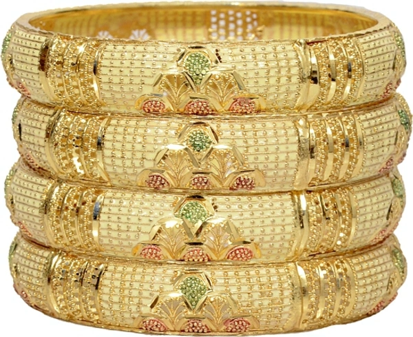 MANSIYAORANGE Alloy Gold-plated Bangle SetSize: 2-6, 2-8Type: Bangle SetIdeal - Golden